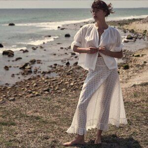 Doen Jane Blouse Salt M